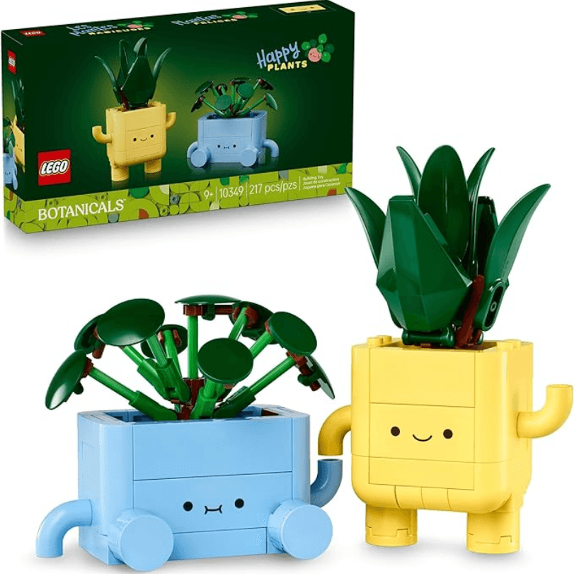 LEGO Botanicals Happy Plants Building Toys