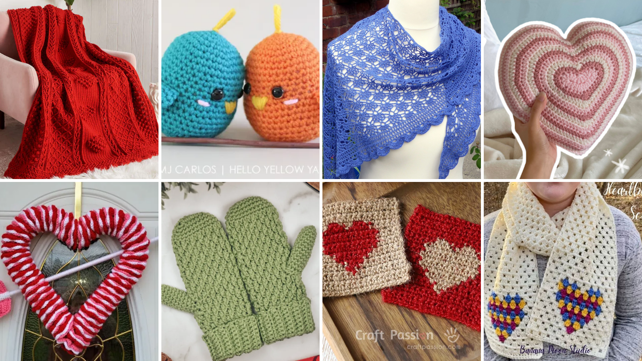 Romantic Crochet Projects for Valentine's Day