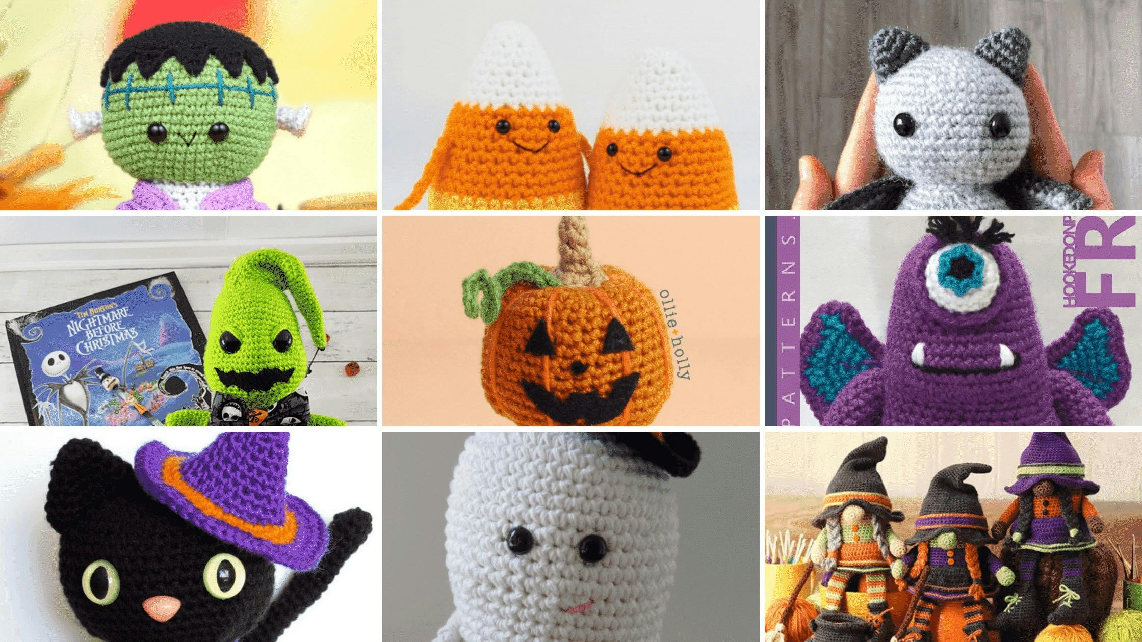Free Crochet Halloween Amigurumi Patterns