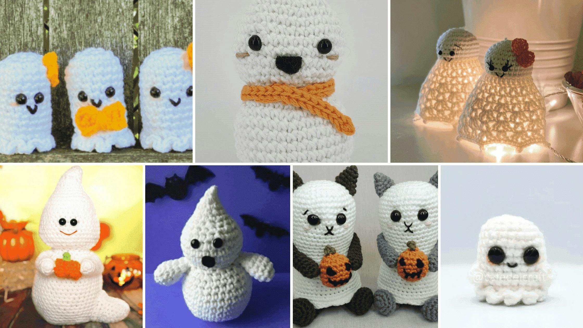 Halloween Crochet Ghosts Patterns
