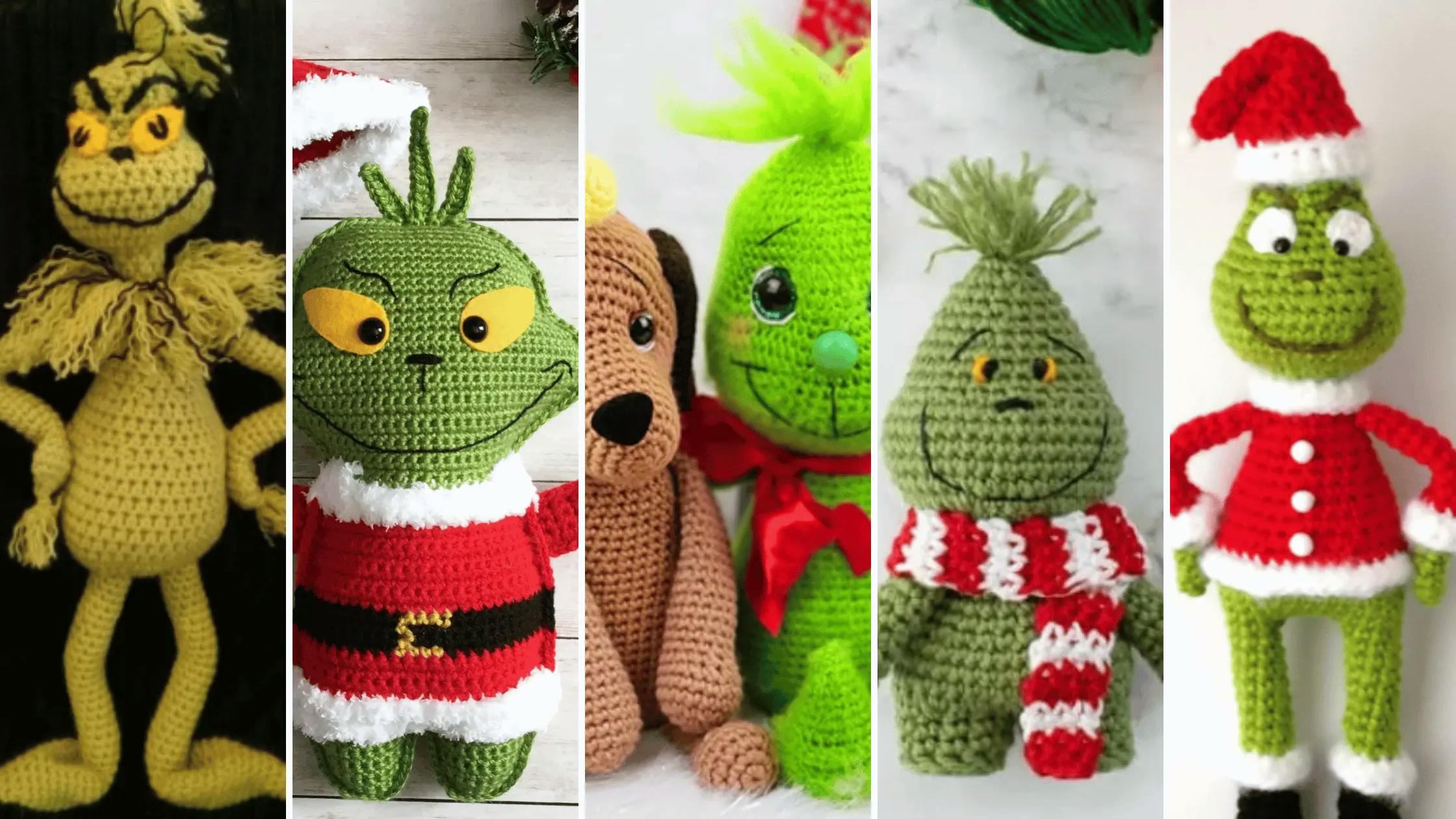 5 Free Crochet Grinch Patterns