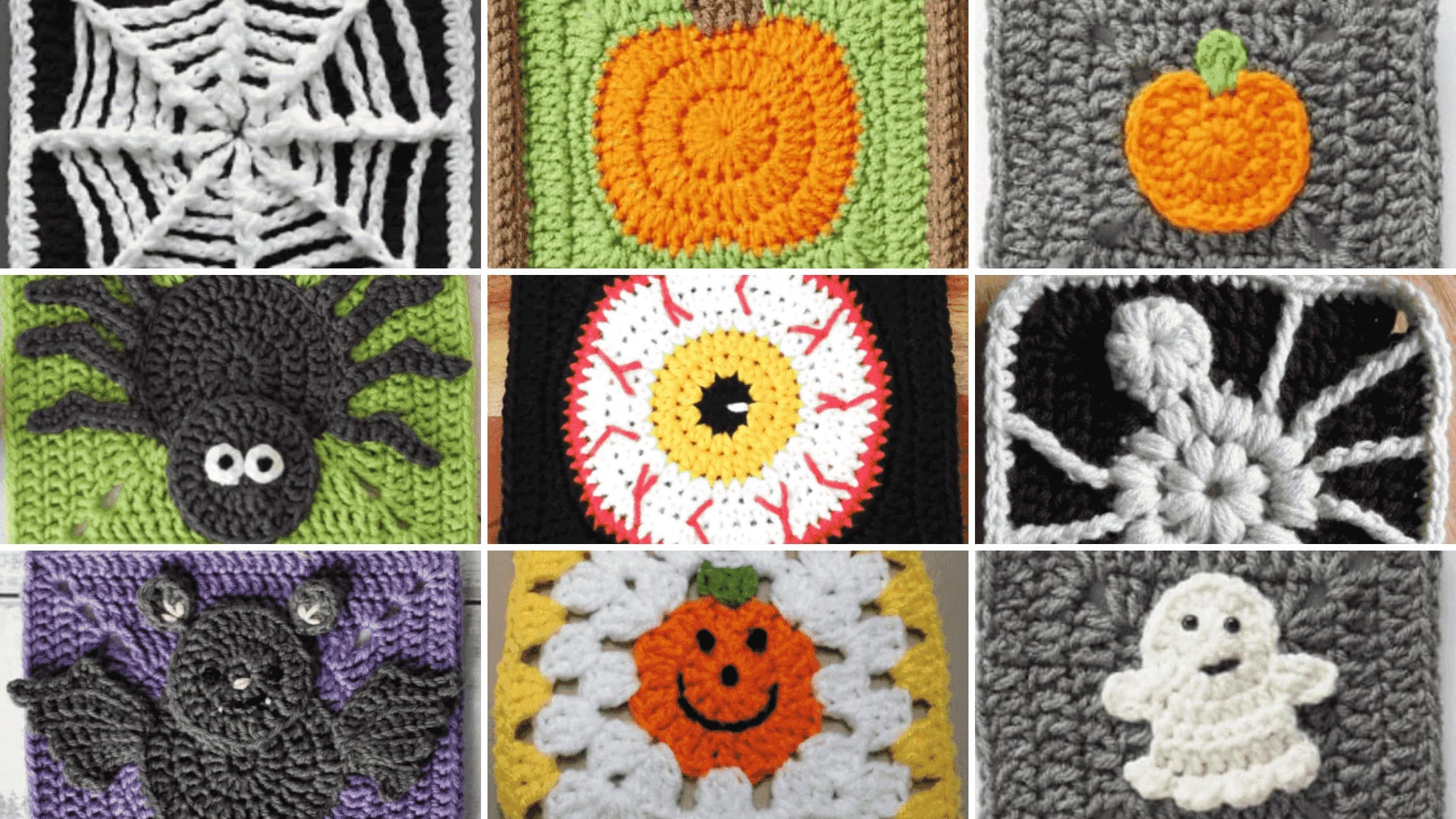 Ghost Granny Square Pattern Ghost Granny Square Pattern